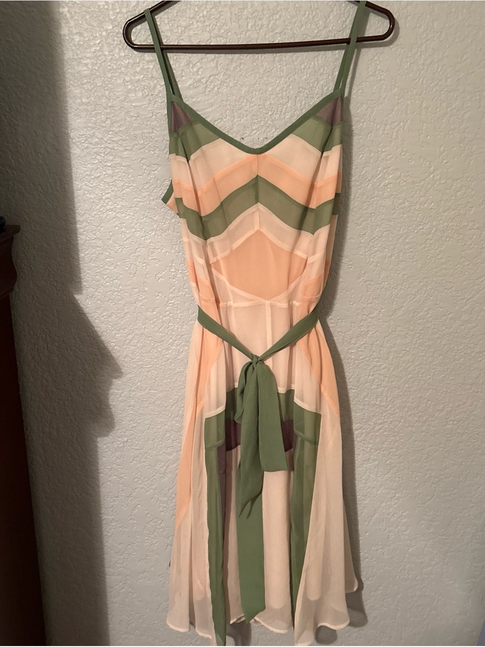 ModCloth Sz XL Tank Flowy Dress Adjustable Straps Boho Romantic